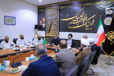دیدار وزیر امور مذهبی پاکستان با سرپرست حجاج ایرانی