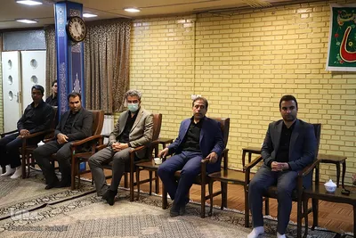 دیدار جمعی از مدیران و اعضای سازمان جهاددانشگاهی آذربایجان شرقی با حجت‌الاسلام والمسلمین سید محمدعلی آل‌هاشم، امام جمعه تبریز