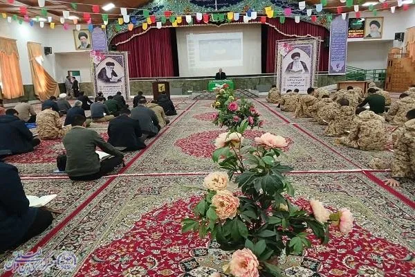 توان‌افزایی معنوی نیروهای لشکر ۲۵ کربلا با برگزاری محفل نورانی قرآن کریم