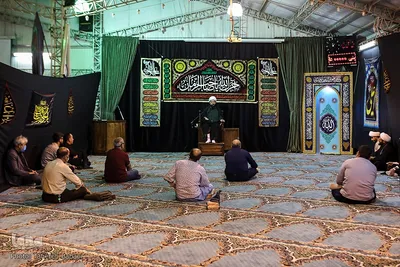 مراسم شب نوزدهم ماه مبارک رمضان در بیمارستان بقیه‌الله