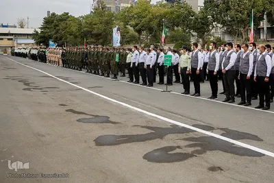 مراسم صبحگاه عمومی ناجا در مشهد
