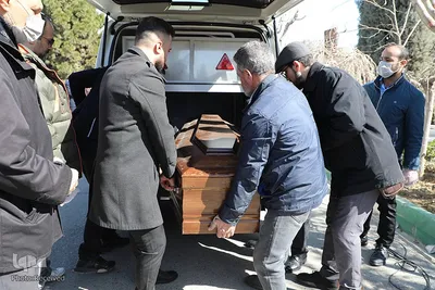 
مراسم خاکسپاری سفیر سابق فلسطین در بهشت زهرا
