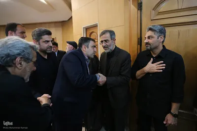 مراسم ختم مادر همسر علی منتظری رئیس جهاددانشگاهی