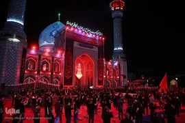 مراسم سوگواری شب هشتم محرم در آستان مقدس امامزاده صالح(ع) تجریش