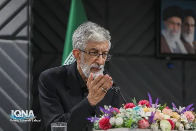 غلامعلی حدادعادل رئیس فرهنگستان زبان و ادب فارسی و عضو مجمع تشخیص مصلحت 