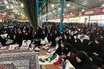 سوگواری بانوان اصفهانی به یاد شهیدان خدمت