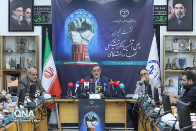 نشست خبری علی منتظری، رئیس جهاددانشگاهی