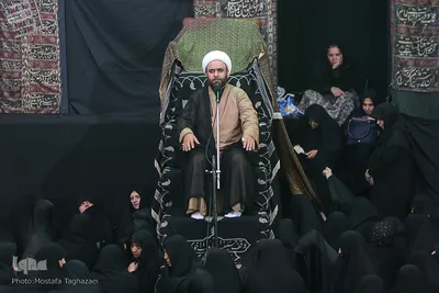 مراسم عزاداری روز تاسوعا در حسینیه سادات اخوی