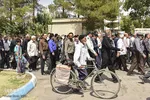 راهپیمایی نمازگزاران کرمانی علیه جنایات آل سعود