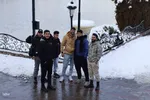 بارش اولین برف پاییزی در تبریز‎