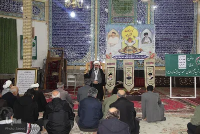 کرسی تلاوت قرآن کریم در شب لیله الرغائب