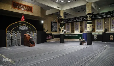 مراسم عزاداری شب شهادت امام سجاد (ع)در حسینیه امام خمینی(ره)