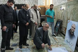 حضور جامعه قرآنی بر مزار شهیدان سلامی و طهرانچی