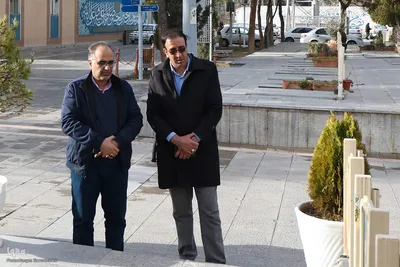 تجدید میثاق اعضای جهاددانشگاهی واحد اصفهان با شهدا
