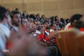 آیین گرامیداشت هفته دفاع مقدس و تجلیل از خادمان اربعین حسینی