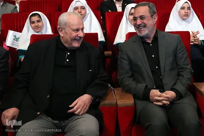 محمد بطحایی، وزیر آموزش و پرورش و صلاح زواوی، سفیر فلسطین در ایران 