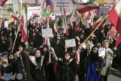هشتاد و پنجمین اجتماع باشکوه مردم بابلسر در دفاع از میهن