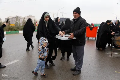 مواکب مسیر منتهی به مسجد جمکران