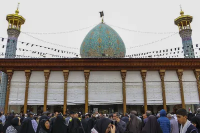 سومین حرم اهل بیت(ع) در عزای رهبر شهید