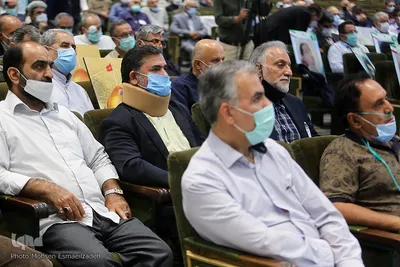 آیین تجلیل از جانبازان شیمیایی در حرم رضوی

