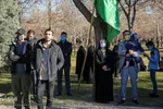 تشییع و خاکسپاری پیکر ۲ شهید گمنام دفاع مقدس در مشهد
