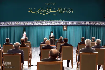 دیدار رئیس‌جمهور و اعضاء هیئت دولت