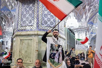 مراسم چهلم رهبر شهید انقلاب در حرم امام رضا (ع)