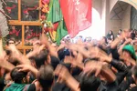 مراسم نخل‌برداری در حسینیه نظر کرده یزد‎