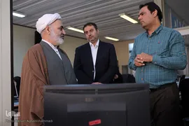 بازدید حجت الاسلام تیمور علی عسگری، معاون حقوقی و امور مجلس وزیر آموزش و پرورش از ایکنا