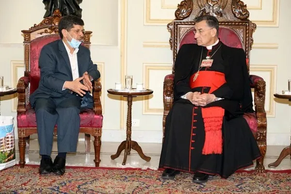 دیدار رایزن فرهنگی ایران با رهبر مسیحیان مارونی لبنان