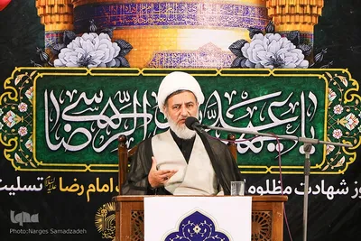 قافله عزاداری و اجتماع خادم‌یاران و یاوران رضوی در اصفهان