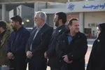 مراسم استقبال از شهدای گمنام در بیرجند