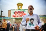 یادبود شهدای خانواده رهبر انقلاب در حرم عبدالعظیم حسنی(ع)