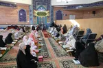 حضور امام جمعه تبریز در جمع معتکفین مسجد بقیه‌الله