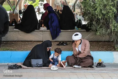 دعای روز عرفه در گلزار شهدای وادی رحمت تبریز