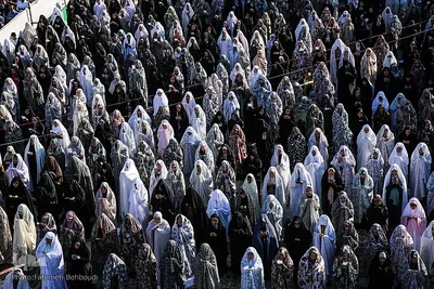 نماز عید سعید فطر در شهر ری