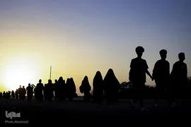 پیاده روی دلدادگان سید و سالار شهیدان، حضرت اباعبدالله الحسین (ع) در اربعین حسینی
