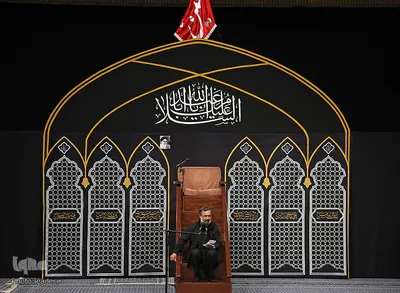 مراسم عزادای شام غریبان در حسینیه امام خمینی(ره)