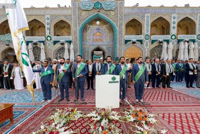 Heiliger Schrein von Imam Ali (as.) bereitet sich auf Ghadir-Fest vor2