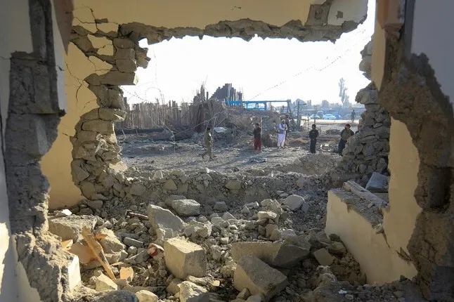 كشته شدن ۳۰ عضو طالبان در انفجار مسجدی در بلخ افغانستان