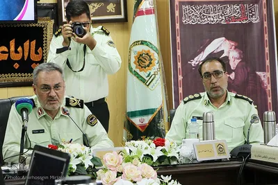 نشست خبری سردار بهدانی فرد، فرمانده انتظامی استان یزد