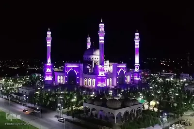 مسجد «فخر المسلمین»(افتخار مسلمانان) در شهر شالی جمهوری چچن