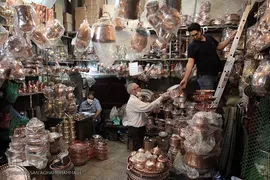 هنر چکش کاری روی مس