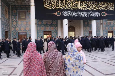 مراسم عزاداری شب شهادت حضرت شاهچراغ(ع)