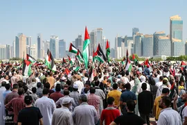 اعتراض مسلمانان جهان به کشتار مردم غزه