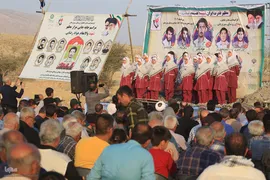 جابه‌جایی مزار شهید جواد رضایی در کازرون