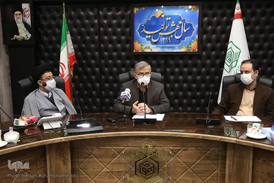 نشست رسانه ای مجتبی عبداللهی، مدیر کل اوقاف و امور خیریه استان تهران