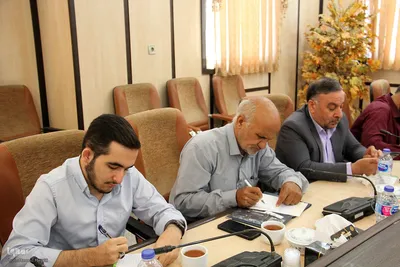نشست خبری حاجی حسینی رییس سازمان جهاد کشاورزی استان یزد