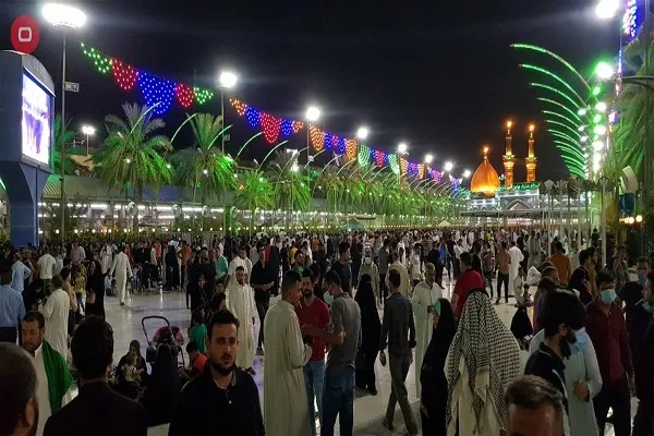 برپایی مراسم دعای عرفه در بین‌الحرمین با حضور محدود زائران + عکس