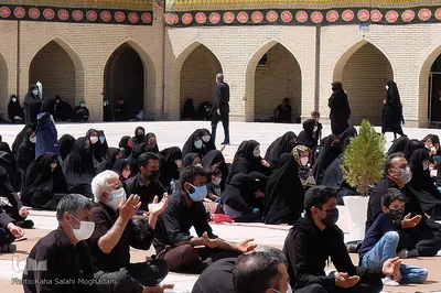 مراسم اربعین حسینی در آستان مقدس شهدای باقریه بیرجند